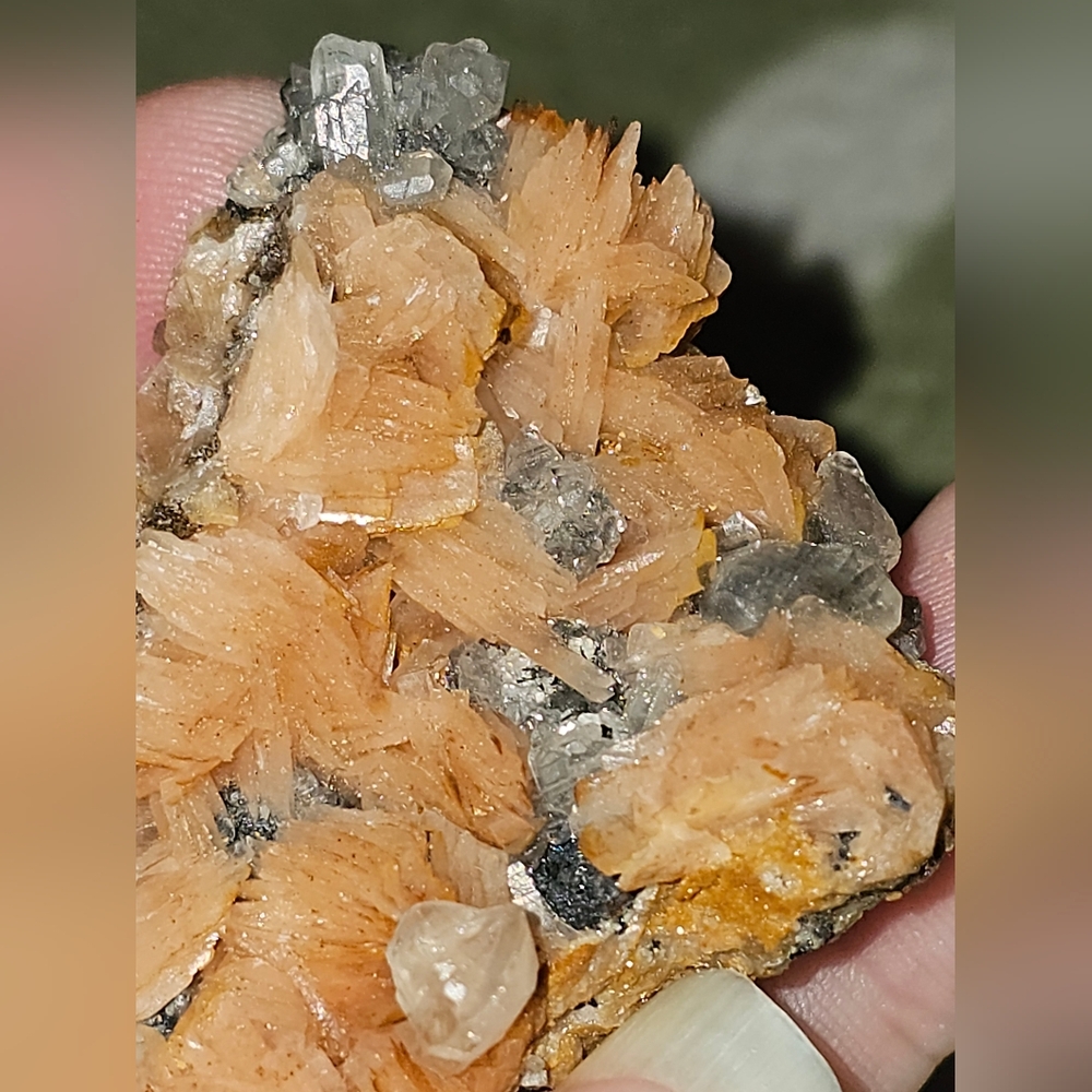 Pink Barite Cersuite And Gelena - Picture 7 of 10